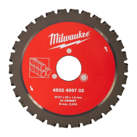 MILWAUKEE PYÖRÖSAHANTERÄ M137X28X30T