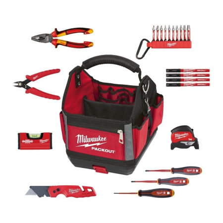 MILWAUKEE SÄHKÄRISARJA PACKOUT 23P