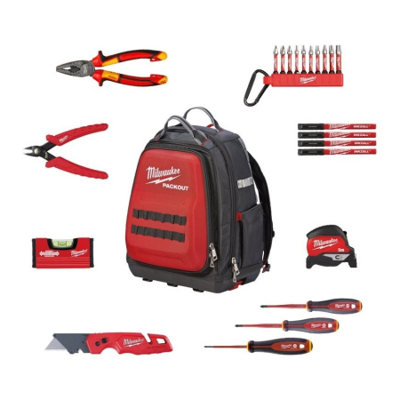 MILWAUKEE SÄHKÄRISARJA PACKOUT REPPU 23P