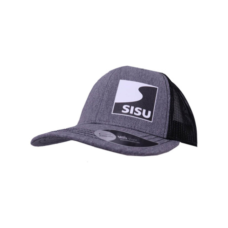 SISU LIPPALAKKI, VERKKOPERÄ, MUSTA/HARMA