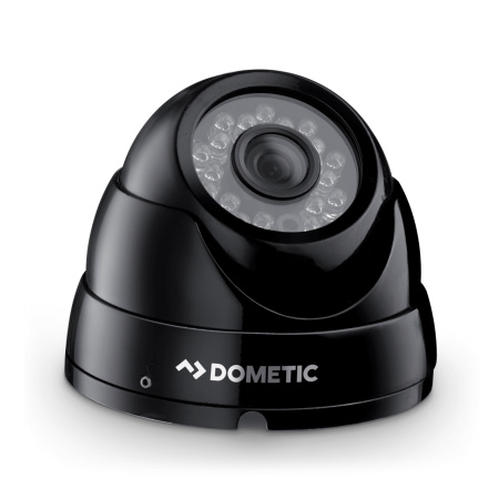 DOMETIC PERFECTVIEW CAM 12 LED KUPUKAMERA, MUSTA, 125° DIAGONAALINEN, SIS. 20M KAAPELIN