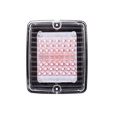 IZELED TAKAVALO, KIRKAS LASI. 24V 130X110X45