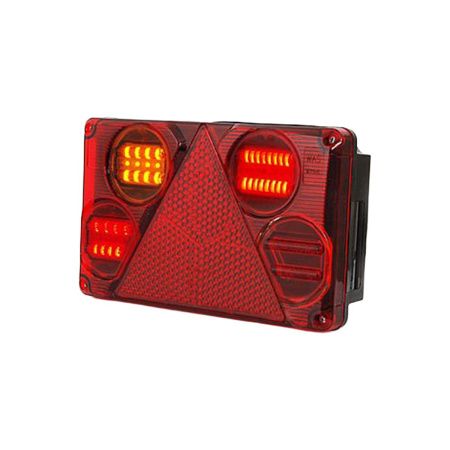 LED-TAKAVALO KOLMIOLLA VASEN.12/24V TAKA/JARRU/VILKKU/SUMU+REK.VALO /24/