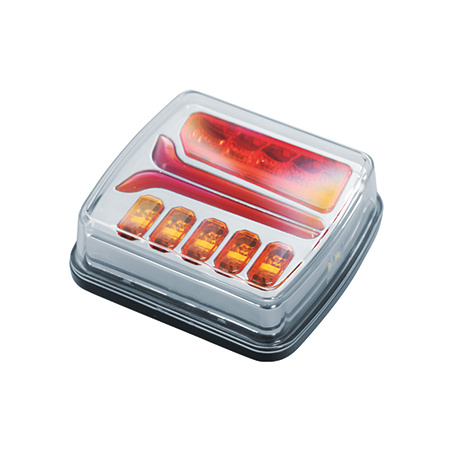 DYNARC LED-TAKAVALO NELIÖ, VASEN  PARKKI/JARRU/DYNAAMINEN VILKKU /12-24V