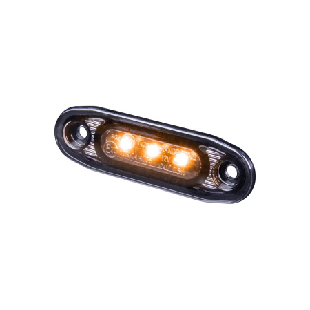 SLD DARK KNIGHT ULTRA SLIM LYHYT ÄÄRIVALO KIRKAS/SAVULINS KELTAINEN LED 79X15X25