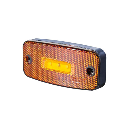 SLD LED-SIVUVALO KELT. 12-24V 5M JOHTO, 5-LEDILLÄ, SIS. KULMAKIINNIKE