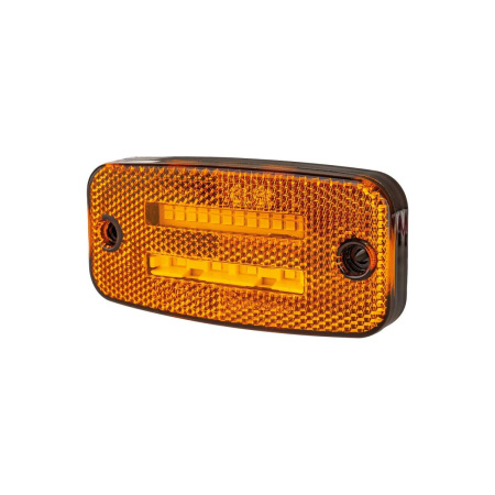 SLD LED-SIVUÄÄRIVALO/TASOVILKKU, ECE R65 LUOKKA1/R91, 12-32V, 5M JOHDOLLA