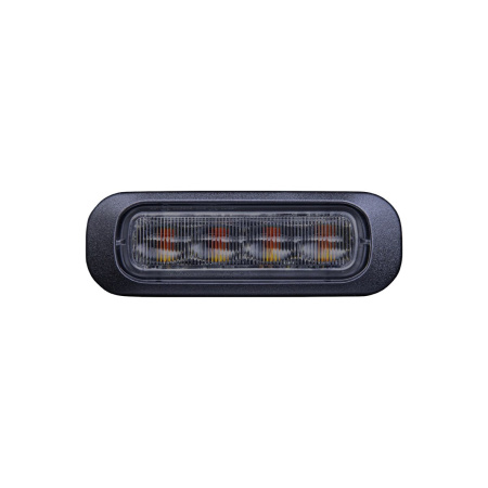 SLD DARK KNIGHT TASOVILKKU 4-LED KELTAINEN, TUMMA LINSSI