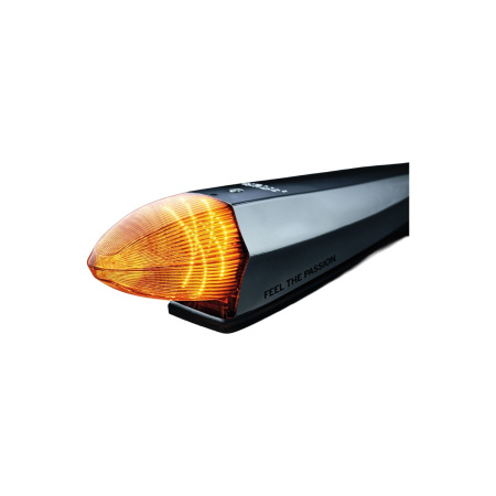 IZELED SILVER ARROW TORPEDO ÄÄRIVALO ORANS/VALK+VAROITUSVALO, HOPEA KUORI, SAVULINSSI, 10-32V IP69K
