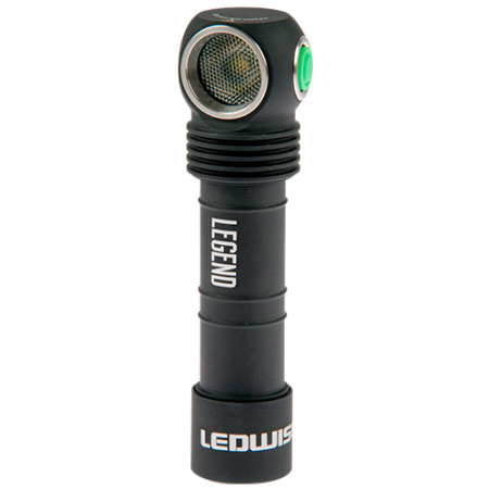 LEDWISE LEGEND XHP50 KYLMÄ VALKOINEN OTSAVALAISIN, LADATTAVA