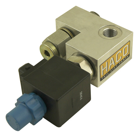 HACO ZEPRO/FOCO LETKURIKKOVENTTIILI 24V, 1/2" SYÖTT. 3/4UNF KIERRE