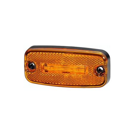 HELLA LED-ÄÄRIVALO KELTAINEN 24V, JOHTO 0,5M 111X51X22
