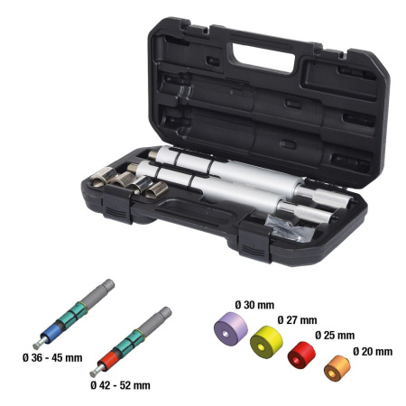 KS TOOLS KYTKIMEN KESKITYSTYÖKALU 36-52MM, 1 JA 2 LEVYISET KYTKIMET, 6-OS