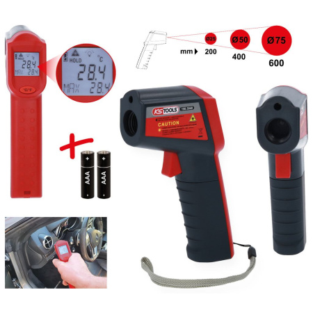 INFRARED THERMOMETER, -20°-500°