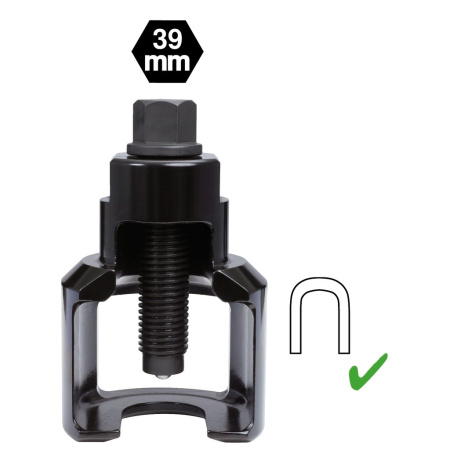 KS TOOLS VIBRO-IMPACT PALLONIVELEN ULOSVEDIN, A=39MM / B=60 MM