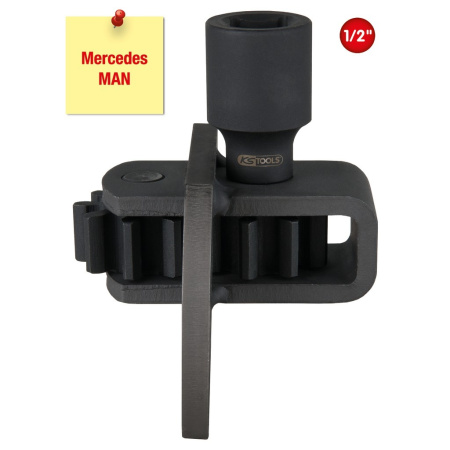 KS TOOLS 1/2" MOOTTORINPYÖRITYSTYÖKALU, MERCEDES / MAN, H=70MM
