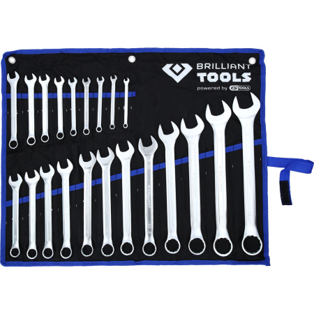 BRILLIANT TOOLS KIINTOLENKKIAVAINSARJA, 6-32MM, 21-OS.