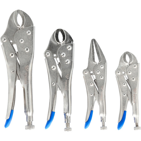 BRILLIANT TOOLS LUKKOPIHTISARJA 125-250MM, 4-OS.