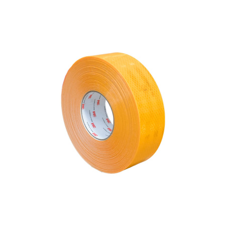3M ÄÄREISMERKINTÄTEIPPI KELTAINEN 55MM ECE104 50M/RULLA, KOVAT PINNAT