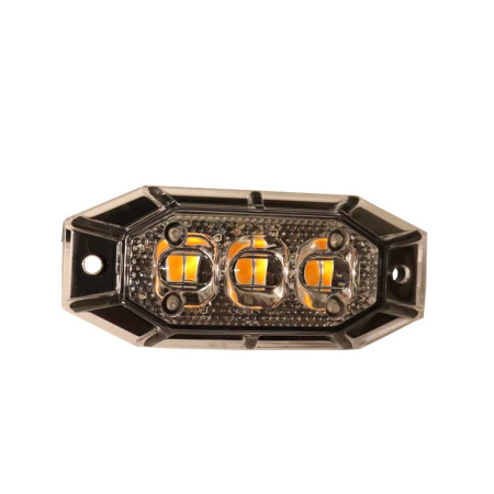 LED-TASOVILKKU 6W 10-30V ECE R10/R65 CLASS I 80X14X35MM IP69K
