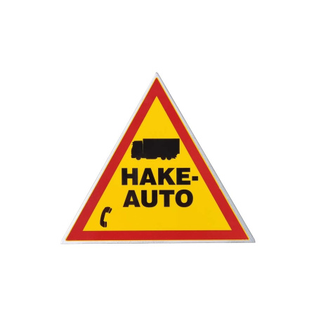 VAROITUSKOLMIO HAKE-AUTOILLE, PUHELINNUMERO MAHDOLLISUUDELLA
