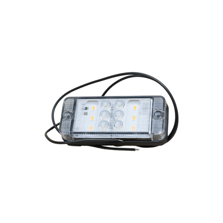 WAS LED-PERUUTUSVALO 12-24V E-HYV. 107X47X25MM IP66/68