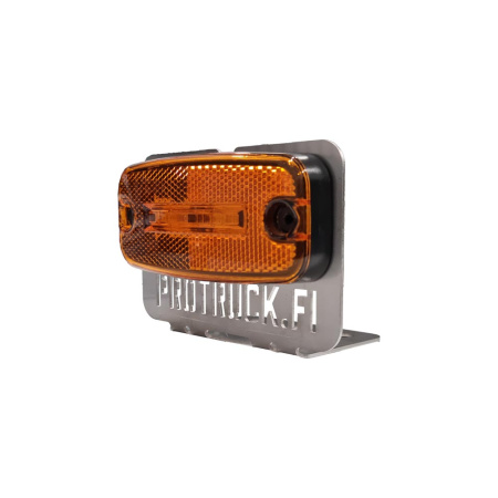 PROTRUCK RST-KULMAKIINNIKE ÄÄRIVALOLLE, ESIM TALMU / KUMIVARSI 118MM LEV, TASON PÄÄLLE ASENNETTAVA