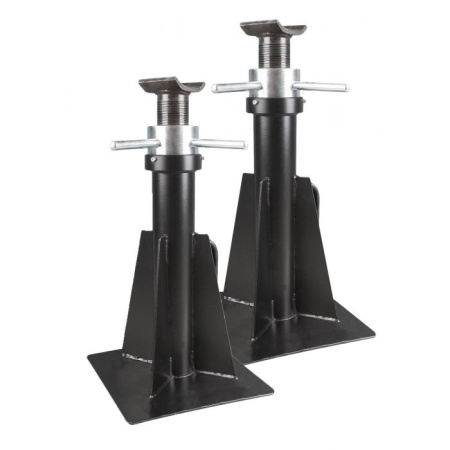 CLAS TERÄKSINEN AKSELIPUKKIPARI (2X)  KIERRELUKITUKSELLA 20T, KORKEA 665-1190MM