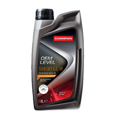 CHAMPION OEM LEVEL 5W30 LL III 1L  P12