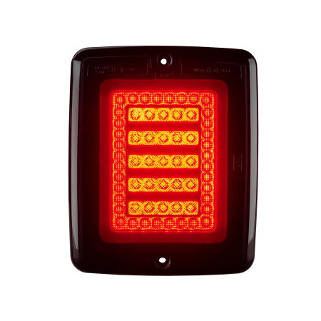 LEDSON BREEZE X1 LED-TAKAVALO SAVULASI, 2-TOIM. TAKA-/SUMUVALO 10-48V 110X133X28MM ECE R148