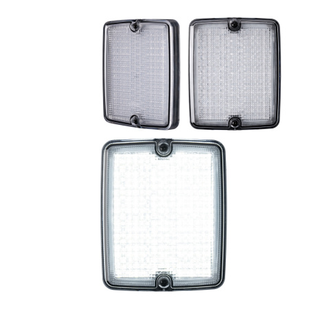 LEDSON BREEZE X2 RETRO LED-TAKAVALO KIRKAS LINSSI PERUUTUSVALO 10-48V 110X133X29MM ECE R148