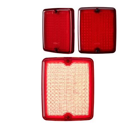 LEDSON BREEZE X2 RETRO LED-TAKAVALO PUN. LINSSI SUMUVALO 10-48V 110X133X29MM ECE R148