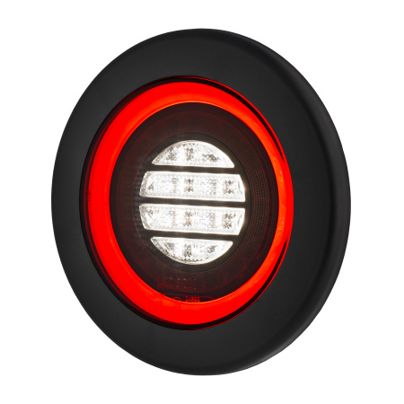LEDSON BREEZE R1 LED-TAKAVALO 2-TOIM. TAKA-/PERUUTUSVALO, SAVULASI 10-48V ECE R10/R148 IP67/IP69K
